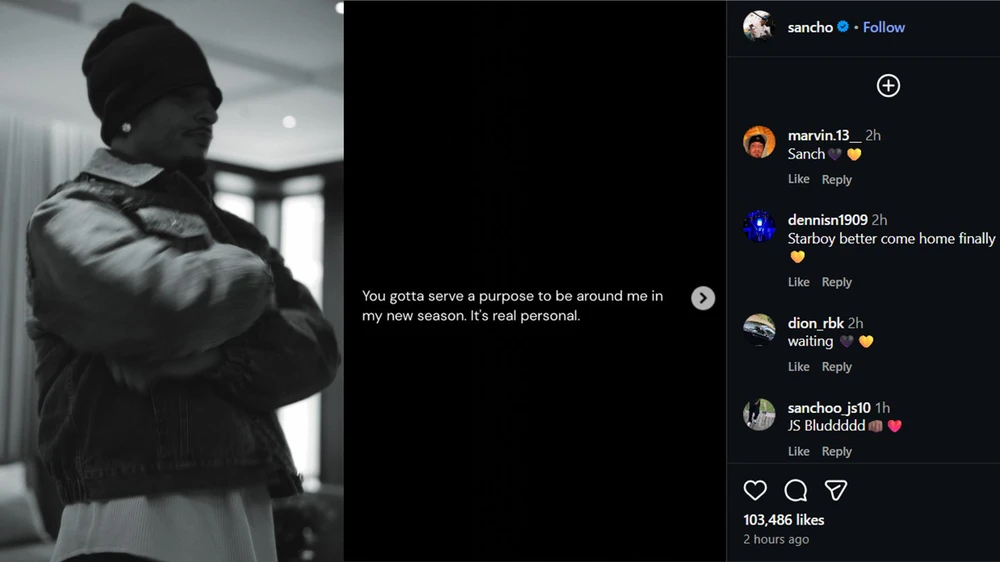 Ngôi Sao Mu Đăng Bài Ẩn Ý Sau Nửa Đầu Mùa Giải Khó Khăn - Ảnh 1. Ngôi Sao Mu Đăng Bài Ẩn Ý Sau Nửa Đầu Mùa Giải Khó Khăn - Ảnh 1.