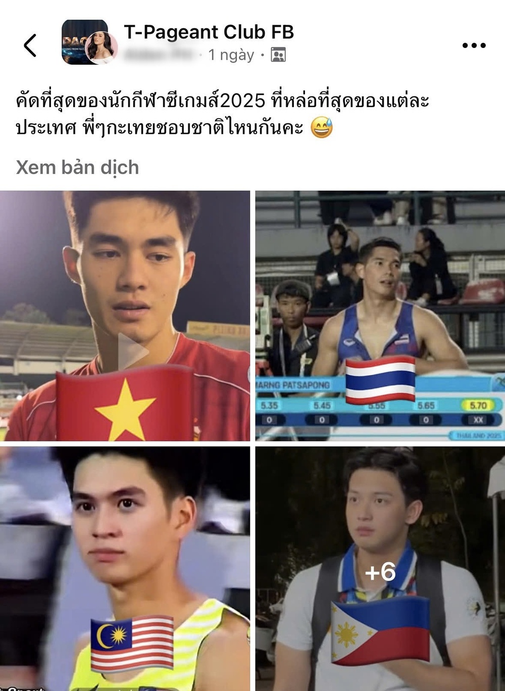 Thủ môn U22 Việt Nam gây sốt mạng xã hội Thái Lan, được bình chọn đẹp trai nhất SEA Games 2025 - Ảnh 1.
