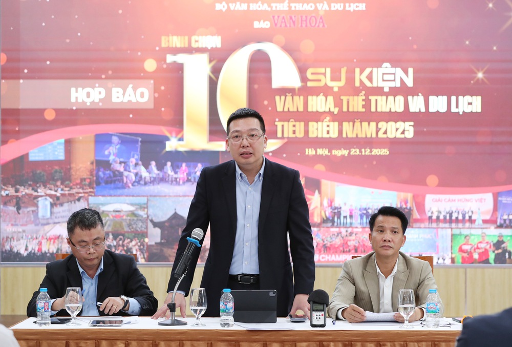 Bầu chọn 10 sự kiện văn hóa, thể thao và du lịch tiêu biểu năm 2025 - Ảnh 1.