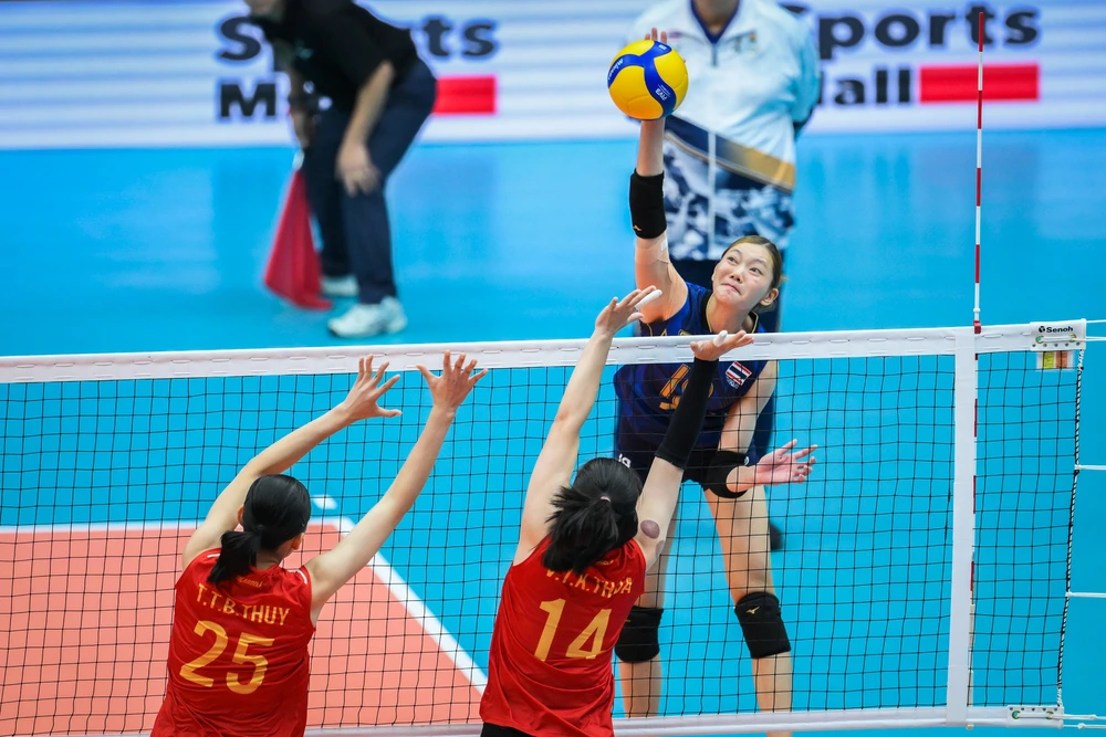 Báo Thái Lan thừa sự thật về ĐT bóng chuyền nữ Việt Nam sau SEA Games: 'Ngai vàng đã lung lay' - Ảnh 1.