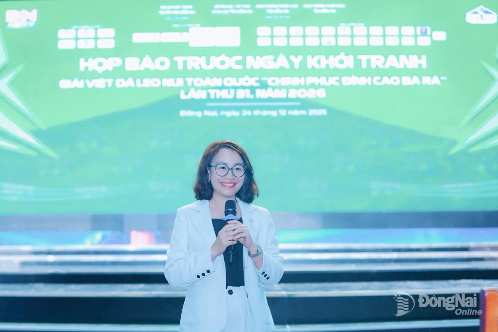 Khoảng 2.000 vận động viên tham gia Giải việt dã chinh phục đỉnh Bà Rá 2026 - Ảnh 1.