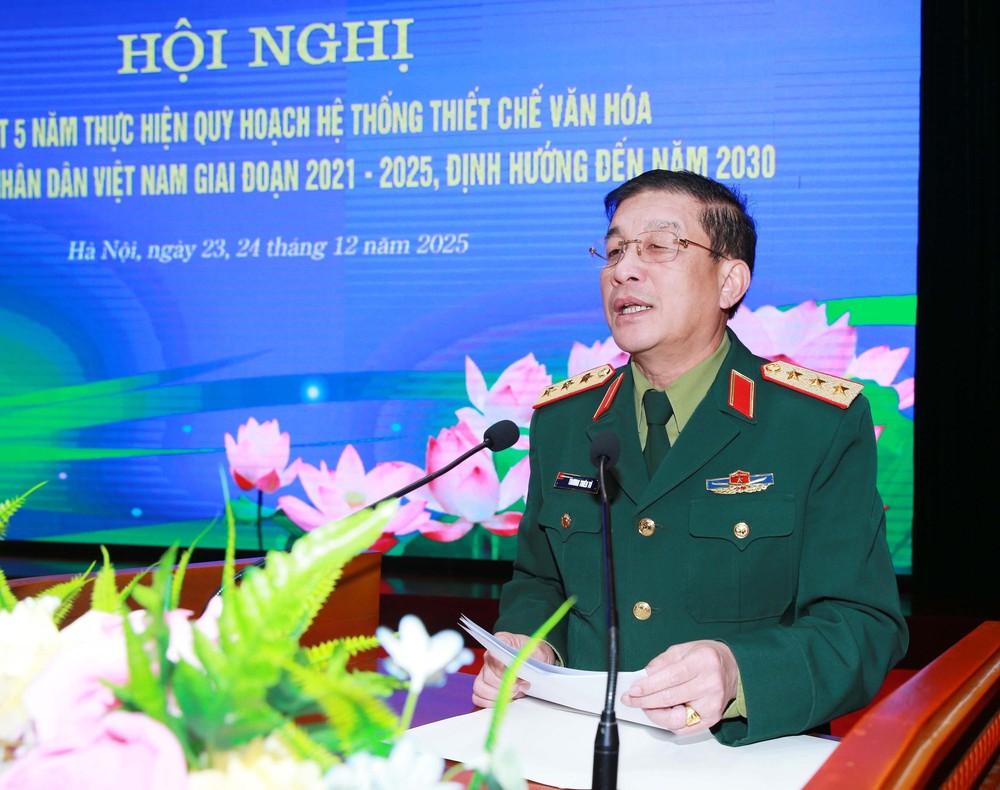 Tổng kết 5 năm thực hiện Quy hoạch hệ thống Thiết chế văn hóa trong QĐND Việt Nam - Ảnh 1.