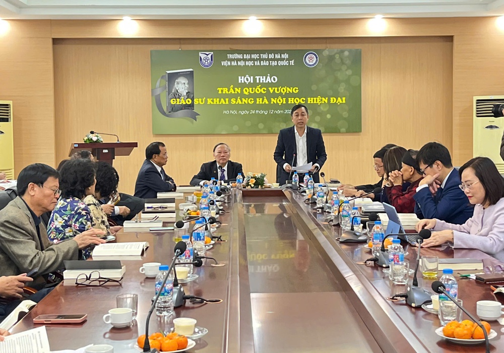 Giáo sư Trần Quốc Vượng - học giả khai sáng Hà Nội học hiện đại - Ảnh 1.