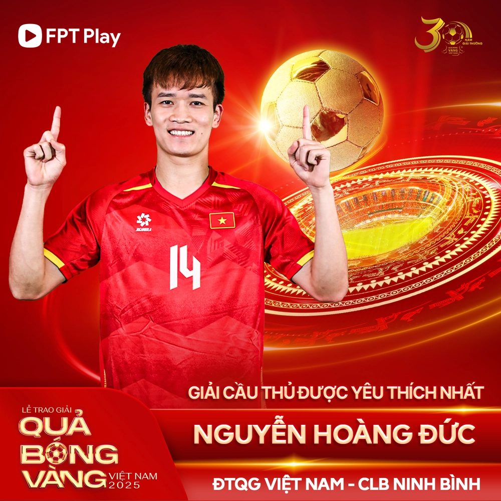 TRỰC TIẾP lễ trao giải Quả bóng Vàng Việt Nam 2025 (20h00 hôm nay) - Ảnh 4.
