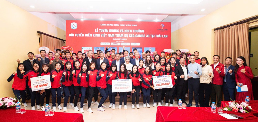 Đội tuyển điền kinh Việt Nam được thưởng 1 tỷ đồng - Ảnh 2.