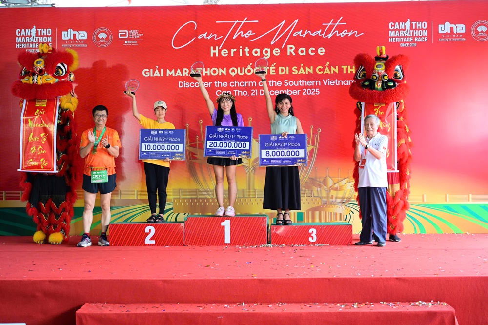 Gần 10.000 VĐV tham dự Giải Marathon Quốc tế Di Sản Cần Thơ - Ảnh 3. Gần 10.000 VĐV tham dự Giải Marathon Quốc tế Di Sản Cần Thơ - Ảnh 3.