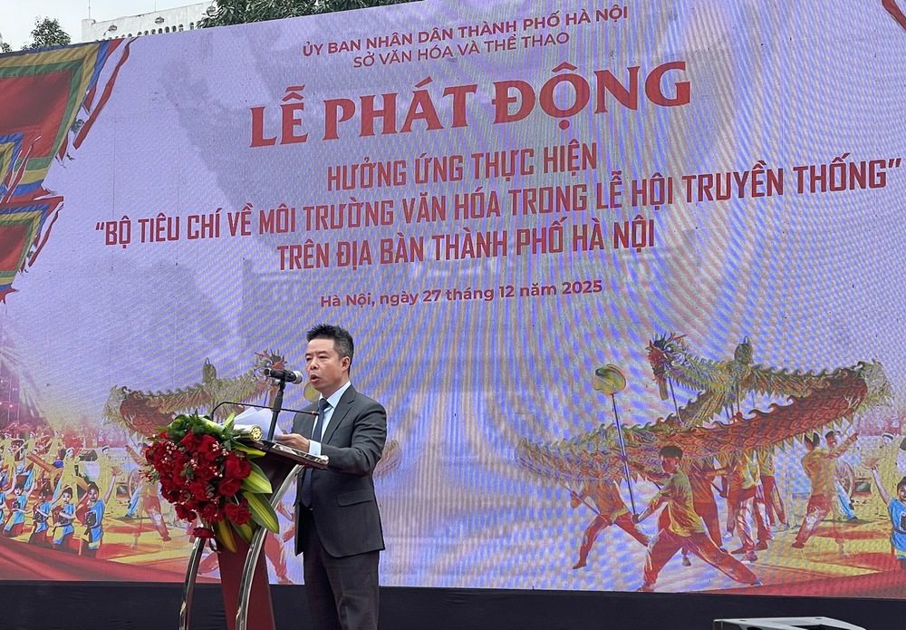 Hà Nội quyết tâm nâng tầm giá trị di sản qua "Bộ tiêu chí về môi trường văn hóa trong lễ hội truyền thống" - Ảnh 5.