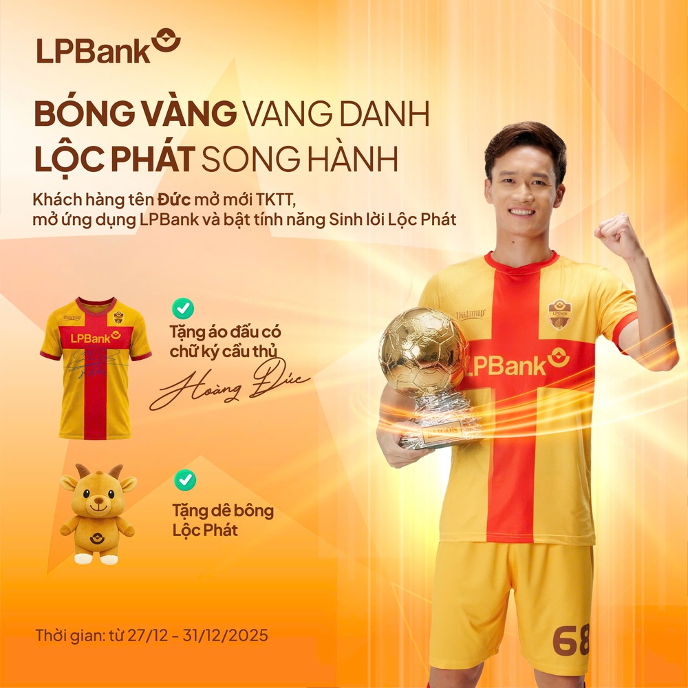 Đại sứ Thương hiệu LPBank lần thứ ba được vinh danh Quả bóng vàng Việt Nam - Ảnh 3.