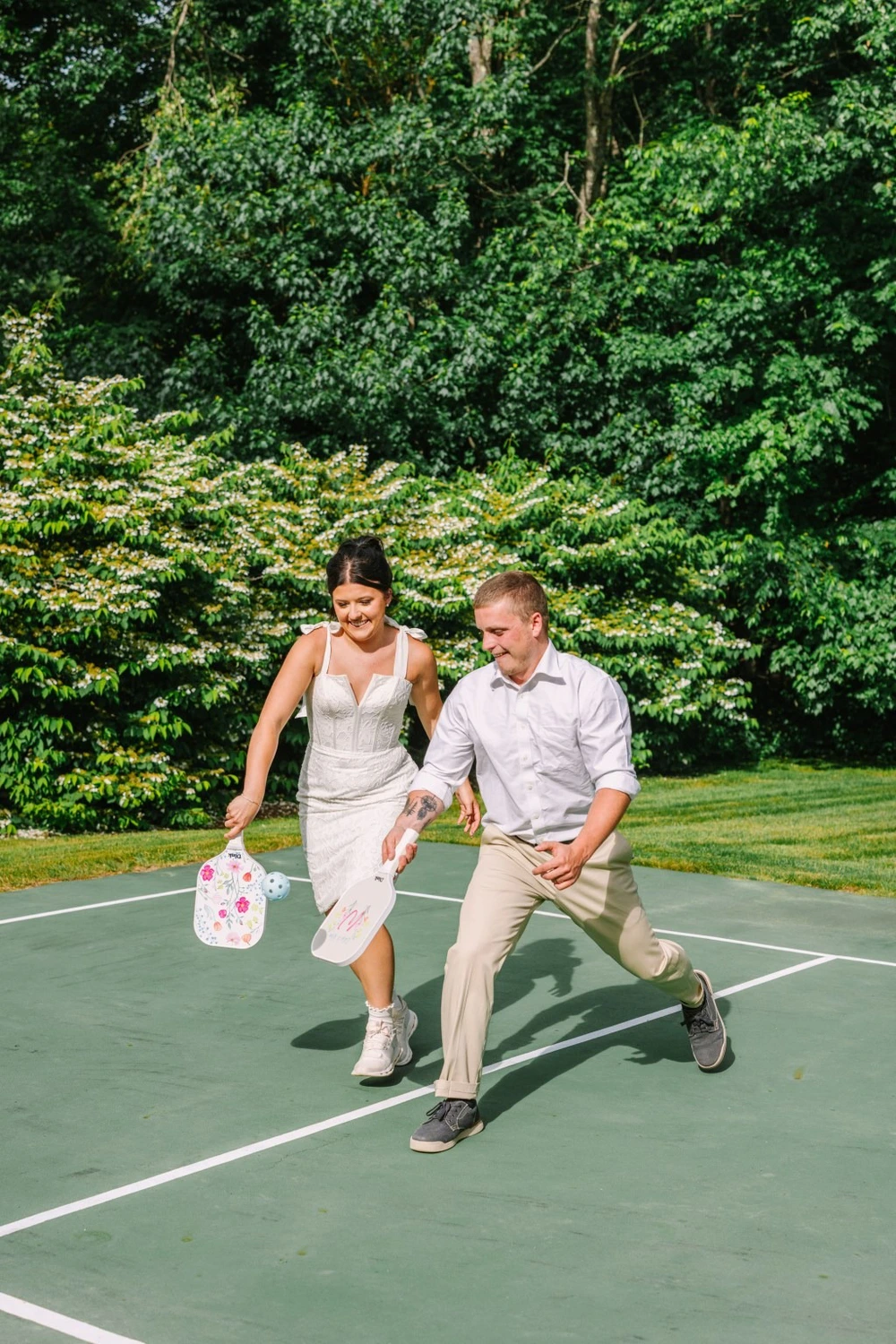 Đám cưới mang phong cách pickleball trở thành xu hướng được yêu thích nhất năm - Ảnh 9.