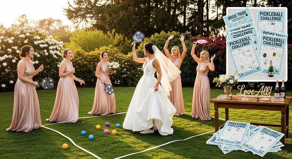 Đám cưới mang phong cách pickleball trở thành xu hướng được yêu thích nhất năm - Ảnh 3.