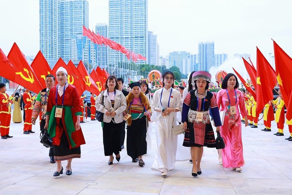 Đại hội Thi đua yêu nước toàn quốc lần thứ XI: Những bông hoa đẹp nhất lan tỏa những giá trị tốt đẹp - Ảnh 1.