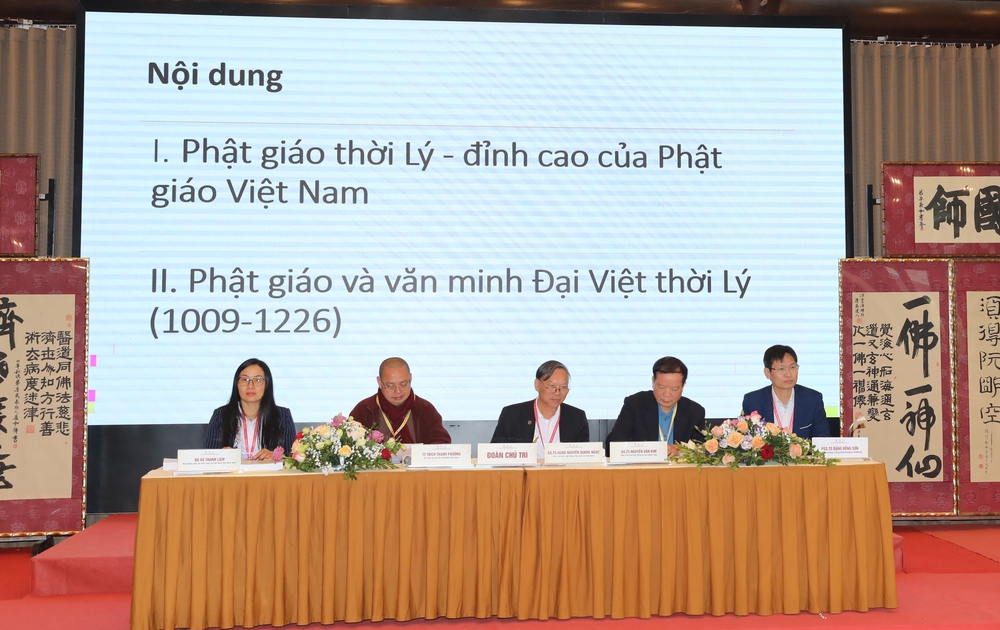 Hội thảo khoa học quốc tế “Các vị Thánh tổ triều Lý trong lịch sử Phật giáo Việt Nam” - Ảnh 1.