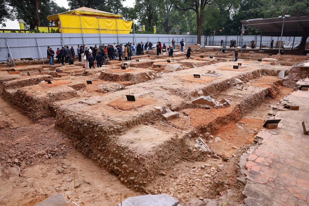 Công bố kết quả khảo cổ khu vực nền điện Kính Thiên năm 2025 - Ảnh 4.