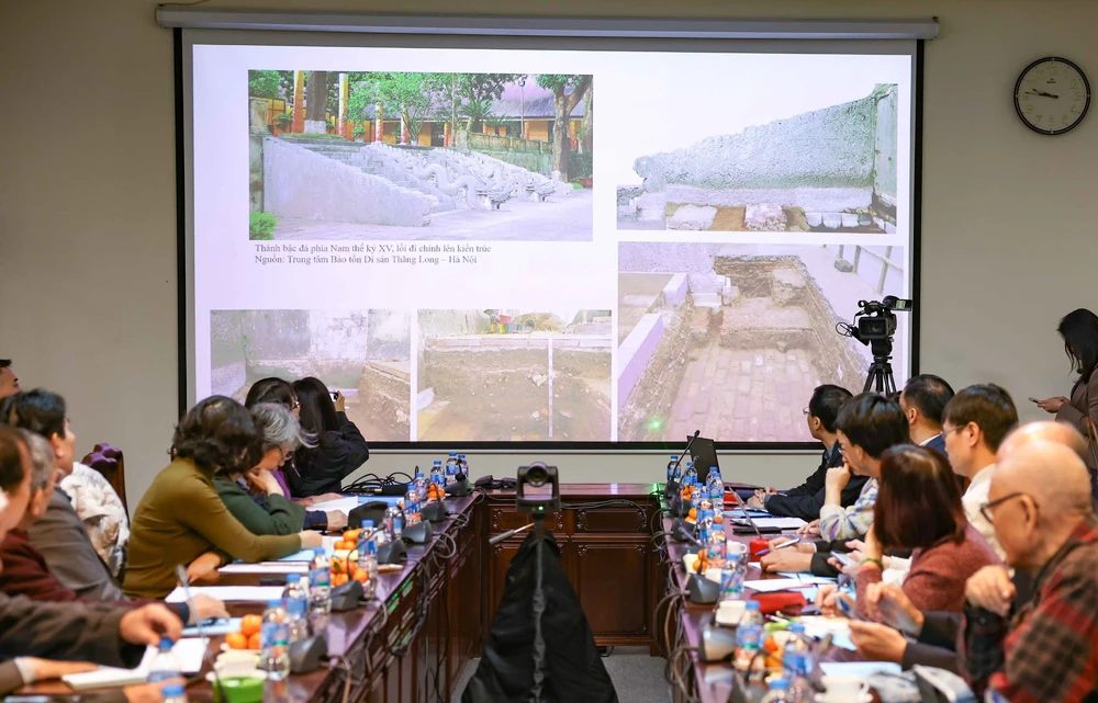 Công bố kết quả khảo cổ khu vực nền điện Kính Thiên năm 2025 - Ảnh 1.