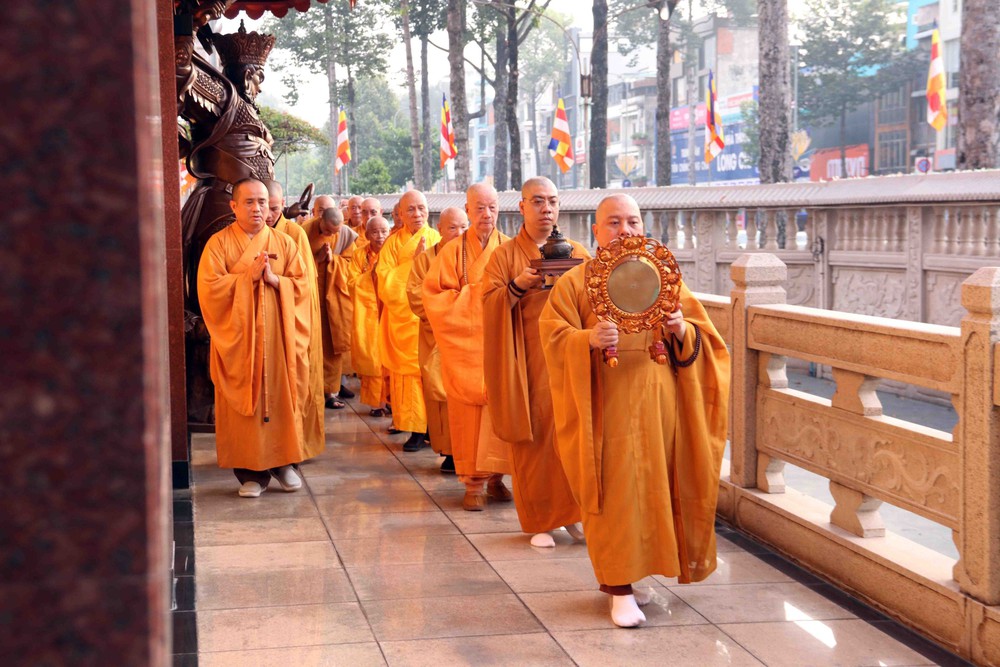 Lễ an vị vĩnh viễn Xá lợi Trái tim Bồ-tát Thích Quảng Đức - Ảnh 7. Lễ an vị vĩnh viễn Xá lợi Trái tim Bồ-tát Thích Quảng Đức - Ảnh 7.