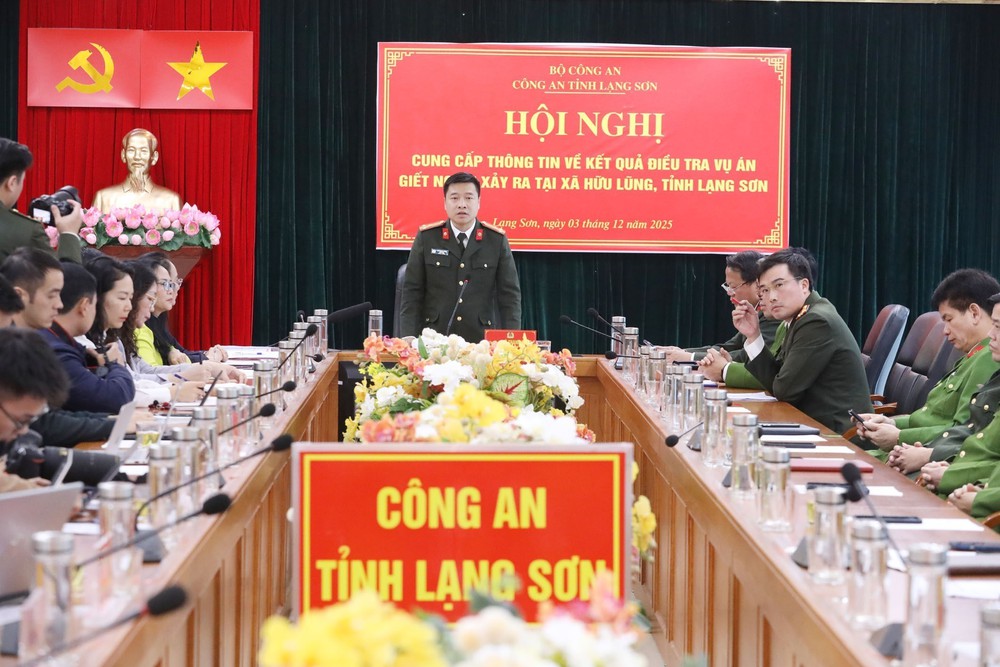 Công an tỉnh Lạng Sơn cung cấp thông tin vụ án “Giết người” thu hút sự quan tâm của dư luận - Ảnh 2. Công an tỉnh Lạng Sơn cung cấp thông tin vụ án “Giết người” thu hút sự quan tâm của dư luận - Ảnh 2.