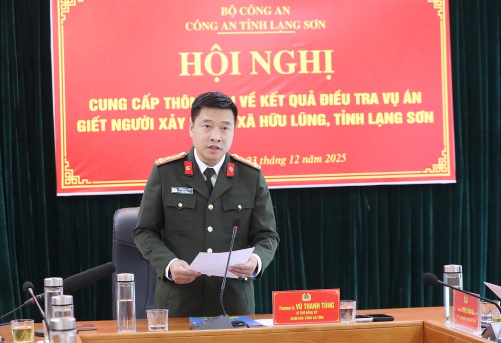 Công an tỉnh Lạng Sơn cung cấp thông tin vụ án “Giết người” thu hút sự quan tâm của dư luận - Ảnh 3. Công an tỉnh Lạng Sơn cung cấp thông tin vụ án “Giết người” thu hút sự quan tâm của dư luận - Ảnh 3.