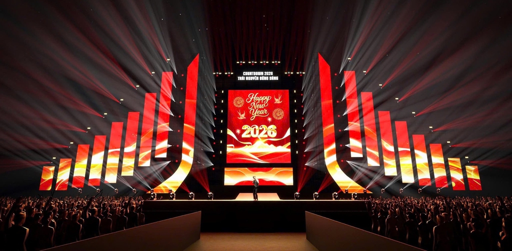 Mọi miền Tổ quốc tưng bừng chào đón năm mới 2026 - Ảnh 1. Mọi miền Tổ quốc tưng bừng chào đón năm mới 2026 - Ảnh 1.