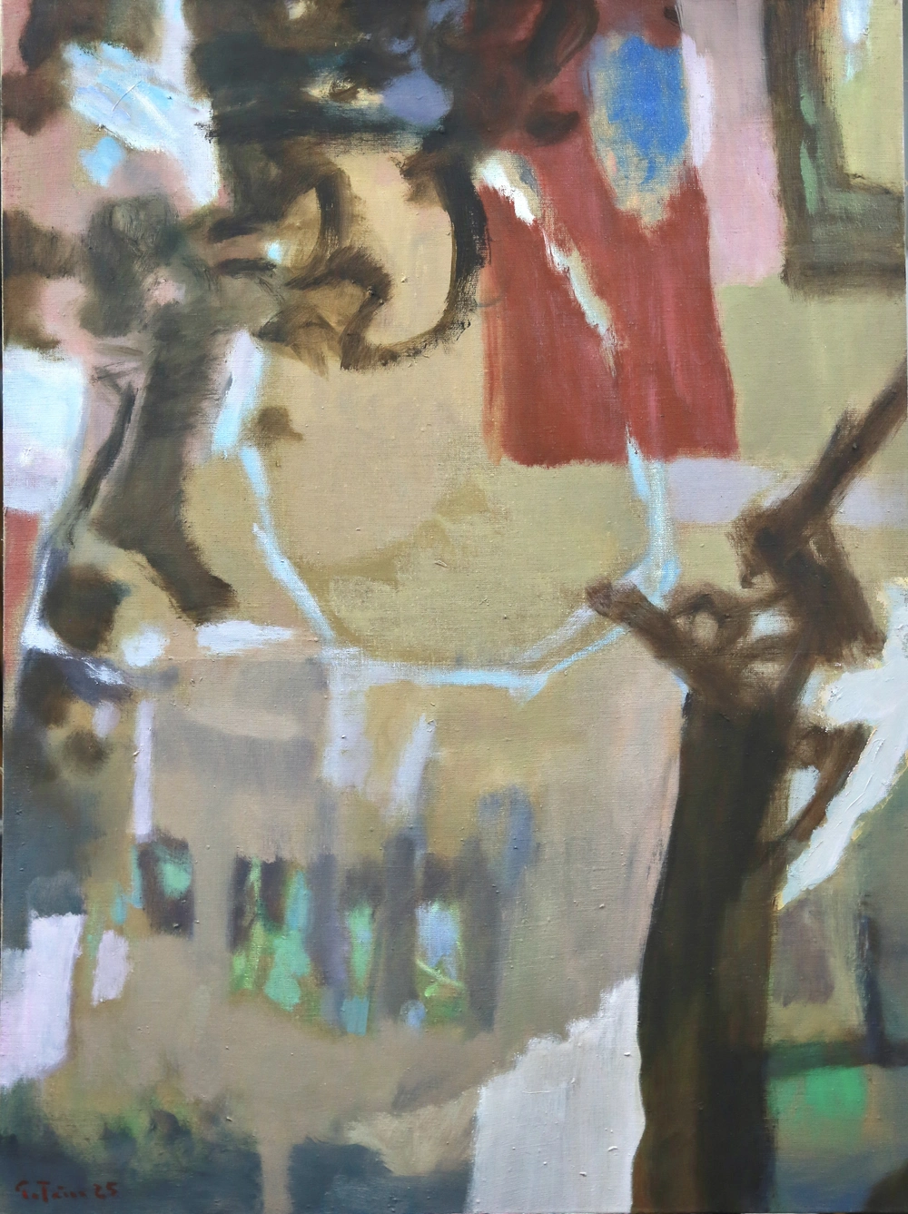 Họa sĩ Đỗ Minh Tâm: Hội họa trừu tượng trong &quot;Tiếng hát bên đồi&quot; - Ảnh 3.