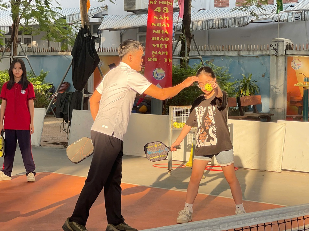 Pickleball đã len lỏi vào trường học - Ảnh 4.