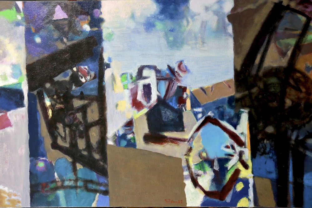 Họa sĩ Đỗ Minh Tâm: Hội họa trừu tượng trong &quot;Tiếng hát bên đồi&quot; - Ảnh 4.