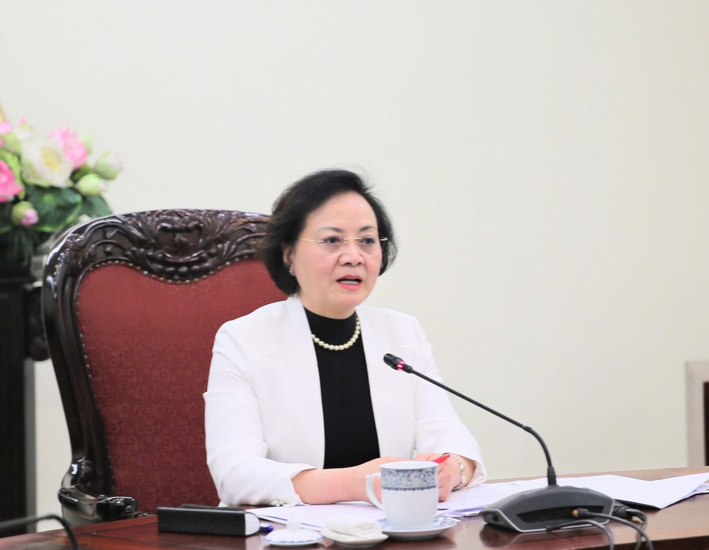 Phó Thủ tướng Phạm Thị Thanh Trà: Chuẩn bị kỹ để Đại hội Thi đua yêu nước toàn quốc được tổ chức chu đáo, ấn tượng - Ảnh 1.