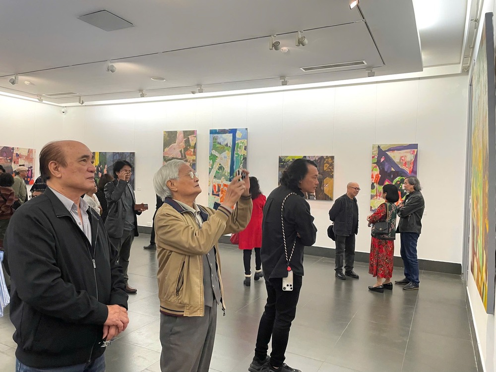 Họa sĩ Đỗ Minh Tâm: Hội họa trừu tượng trong &quot;Tiếng hát bên đồi&quot; - Ảnh 6.