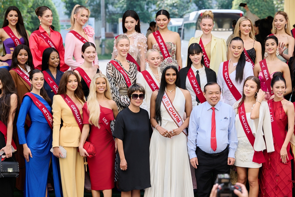  Miss Charm 2025 giao lưu với sinh viên Trường Đại học Nam Cần Thơ - Ảnh 1.