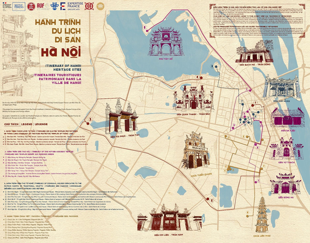 Hà Nội ra mắt 4 hành trình khám phá di sản thúc đẩy ngành du lịch Thủ đô - Ảnh 1. Hà Nội ra mắt 4 hành trình khám phá di sản thúc đẩy ngành du lịch Thủ đô - Ảnh 1.
