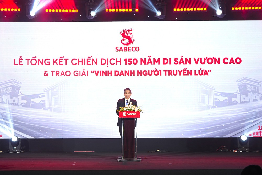 SABECO khép lại chiến dịch "150 Năm Di Sản Vươn Cao", công bố Top 15 Gương mặt Truyền lửa - Ảnh 4. SABECO khép lại chiến dịch "150 Năm Di Sản Vươn Cao", công bố Top 15 Gương mặt Truyền lửa - Ảnh 4.