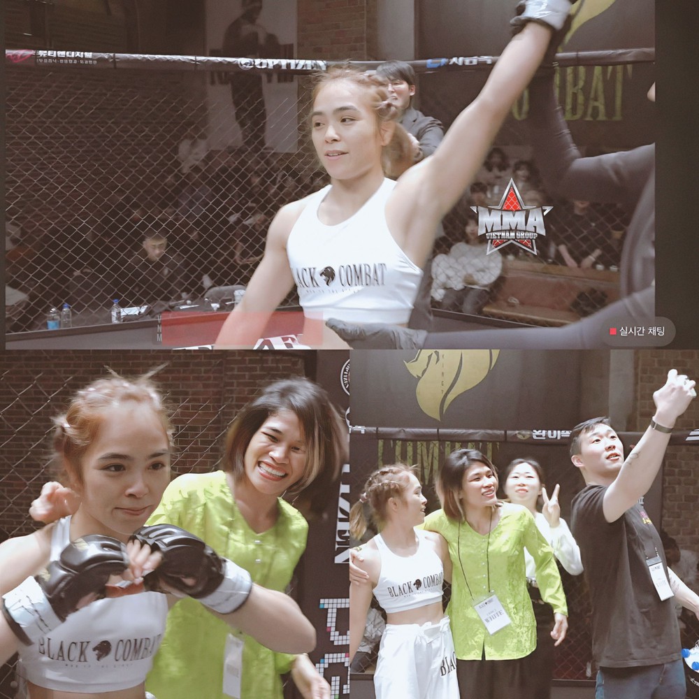 Võ sĩ Việt Nam tung tuyệt kỹ hạ đối thủ Hàn Quốc trong 59 giây ở giải đấu lớn - Ảnh 1. Võ sĩ Việt Nam tung tuyệt kỹ hạ đối thủ Hàn Quốc trong 59 giây ở giải đấu lớn - Ảnh 1.