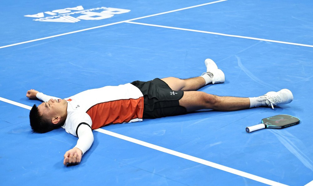 4 tay vợt pickleball Việt Nam cùng ra sân ở chung kết giải đấu lớn vào hôm nay - Ảnh 1. 4 tay vợt pickleball Việt Nam cùng ra sân ở chung kết giải đấu lớn vào hôm nay - Ảnh 1.