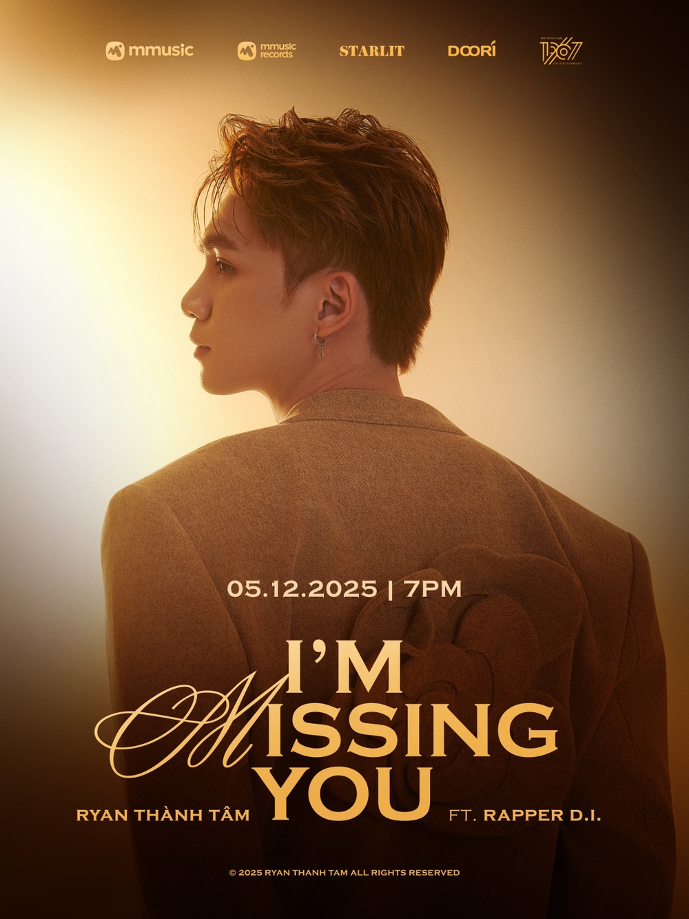 Ryan ra mắt bản pop ballad "I'm Missing You", hợp tác producer Hàn Quốc - Ảnh 1. Ryan ra mắt bản pop ballad "I'm Missing You", hợp tác producer Hàn Quốc - Ảnh 1.