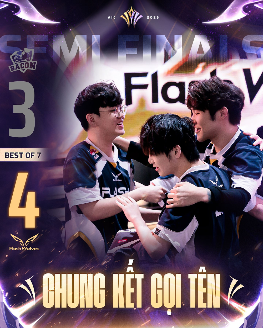 AIC 2025: Lội ngược dòng cảm xúc trước đại diện RPL, Flash Wolves tiến vào chung kết tổng - Ảnh 5. AIC 2025: Lội ngược dòng cảm xúc trước đại diện RPL, Flash Wolves tiến vào chung kết tổng - Ảnh 5.