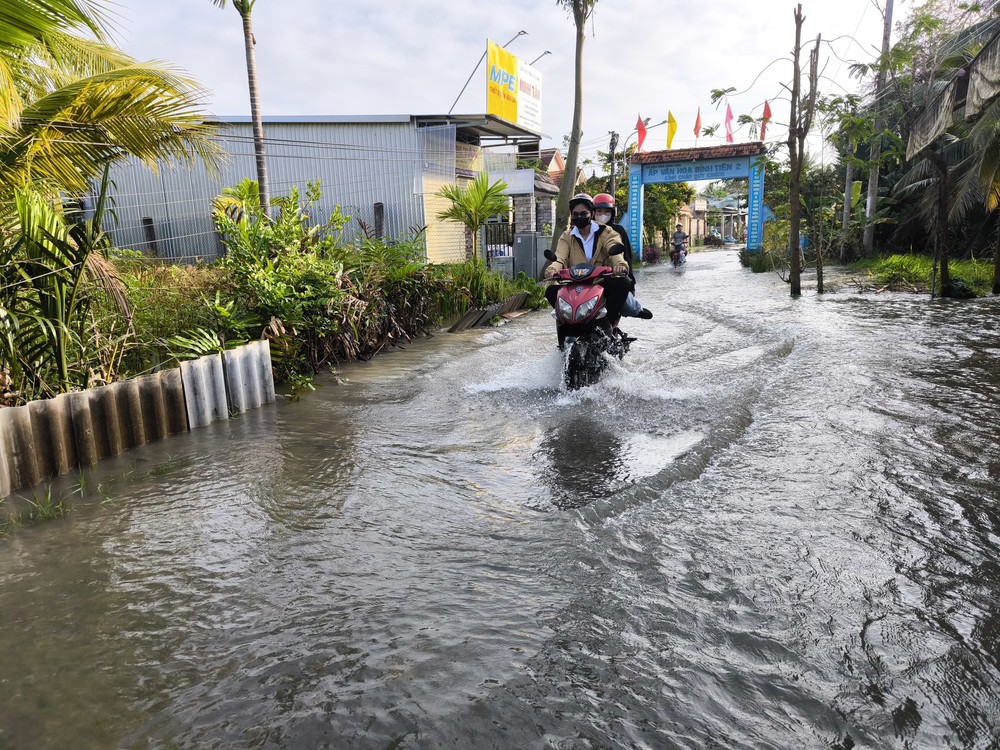 Triều cường tại ven biển Bắc Bộ dự báo ở mức cao - Ảnh 1. Triều cường tại ven biển Bắc Bộ dự báo ở mức cao - Ảnh 1.