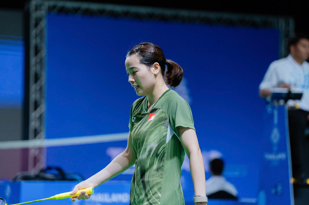 SEA Games 2025: Hot girl cầu lông Việt Nam phàn nàn trọng tài sau trận thắng VĐV Malaysia - Ảnh 1. SEA Games 2025: Hot girl cầu lông Việt Nam phàn nàn trọng tài sau trận thắng VĐV Malaysia - Ảnh 1.