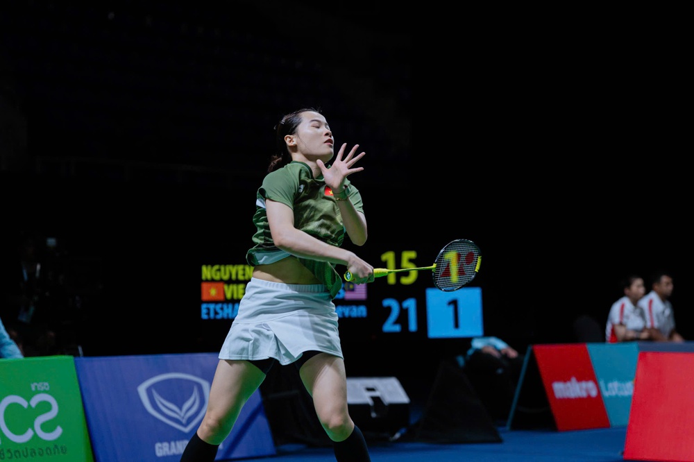 SEA Games 2025: Hot girl cầu lông Việt Nam phàn nàn trọng tài sau trận thắng VĐV Malaysia - Ảnh 2. SEA Games 2025: Hot girl cầu lông Việt Nam phàn nàn trọng tài sau trận thắng VĐV Malaysia - Ảnh 2.