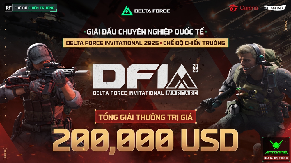 Giải đấu quốc tế Delta Force Invitational 2025 tổ chức tại Hà Nội chính thức khởi tranh - Ảnh 3.
