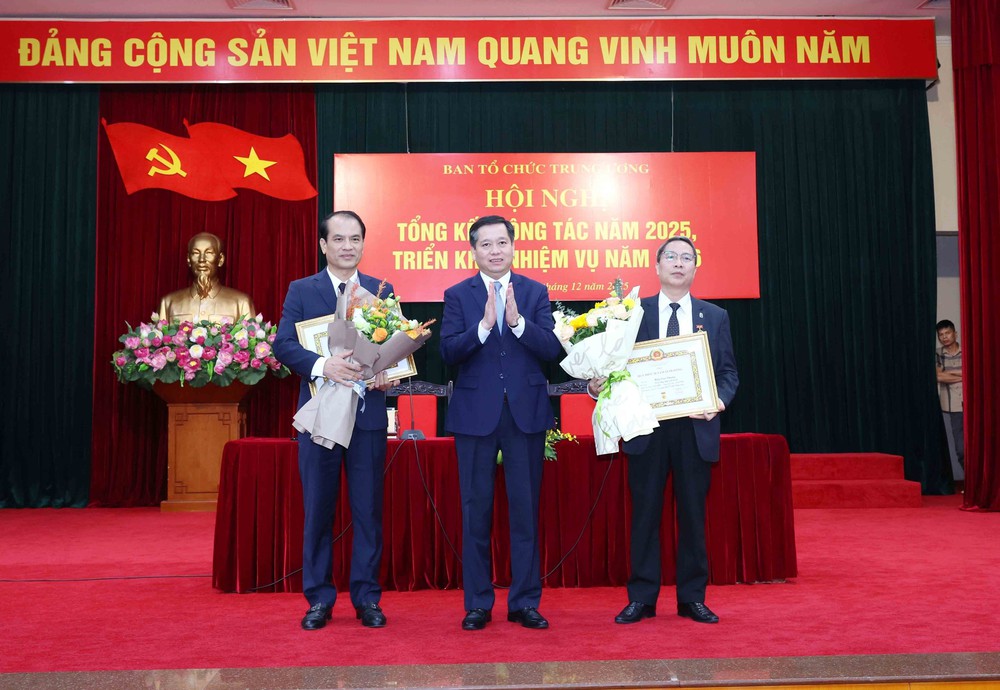 Hội nghị tổng kết công tác năm 2025 Ban Tổ chức Trung ương - Ảnh 7.