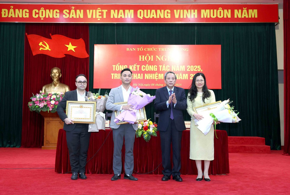 Hội nghị tổng kết công tác năm 2025 Ban Tổ chức Trung ương - Ảnh 9.