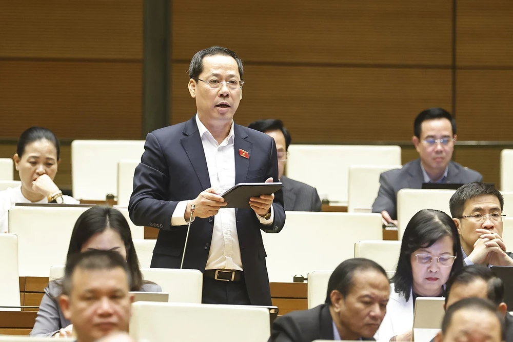 Kỳ họp thứ 10, Quốc hội khóa XV: Đề nghị bổ sung cơ chế đánh giá tiến độ hằng quý đối với Dự án Cảng hàng không quốc tế Gia Bình - Ảnh 3.
