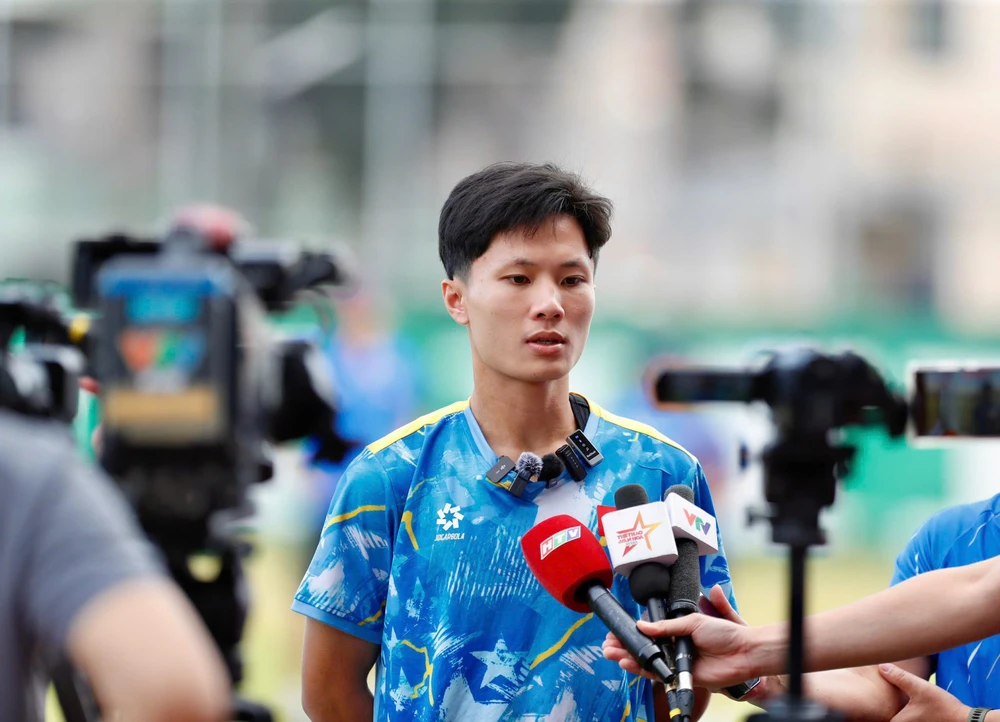 Tiền vệ U22 Việt Nam quyết tâm đánh bại U22 Malaysia - Ảnh 1.