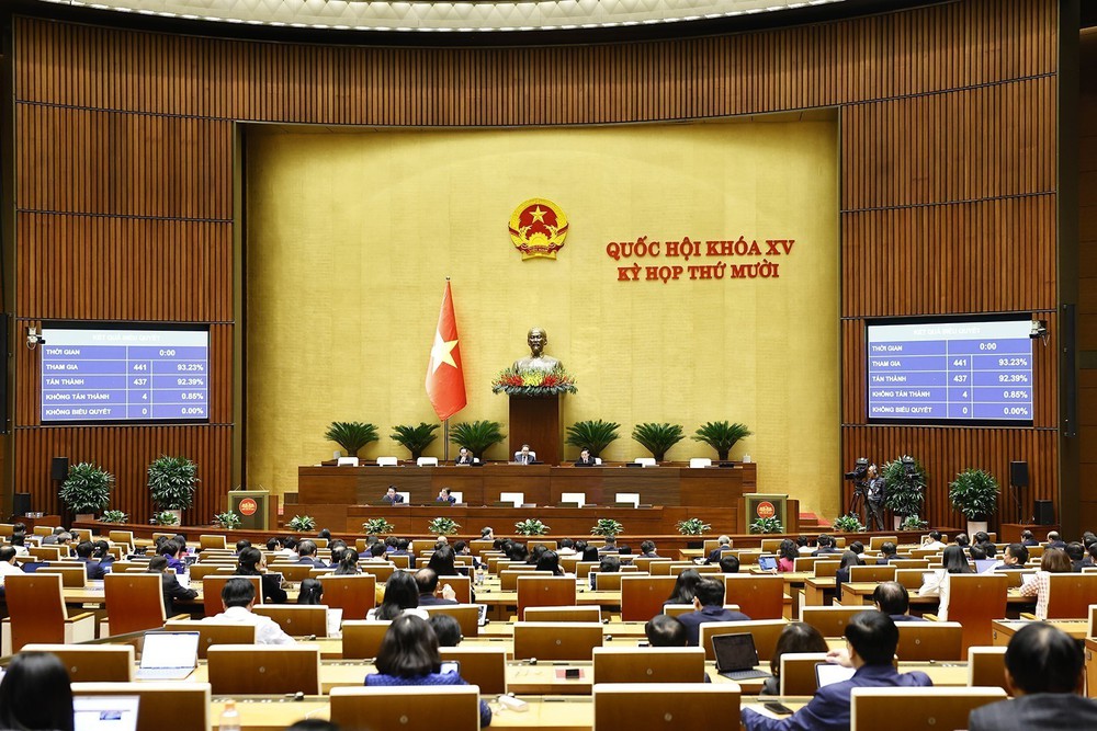 Kỳ họp thứ 10 Quốc hội khóa XV: Hoàn thiện thể chế, tháo gỡ điểm nghẽn, mở rộng không gian phát triển quốc gia - Ảnh 4. Kỳ họp thứ 10 Quốc hội khóa XV: Hoàn thiện thể chế, tháo gỡ điểm nghẽn, mở rộng không gian phát triển quốc gia - Ảnh 4.