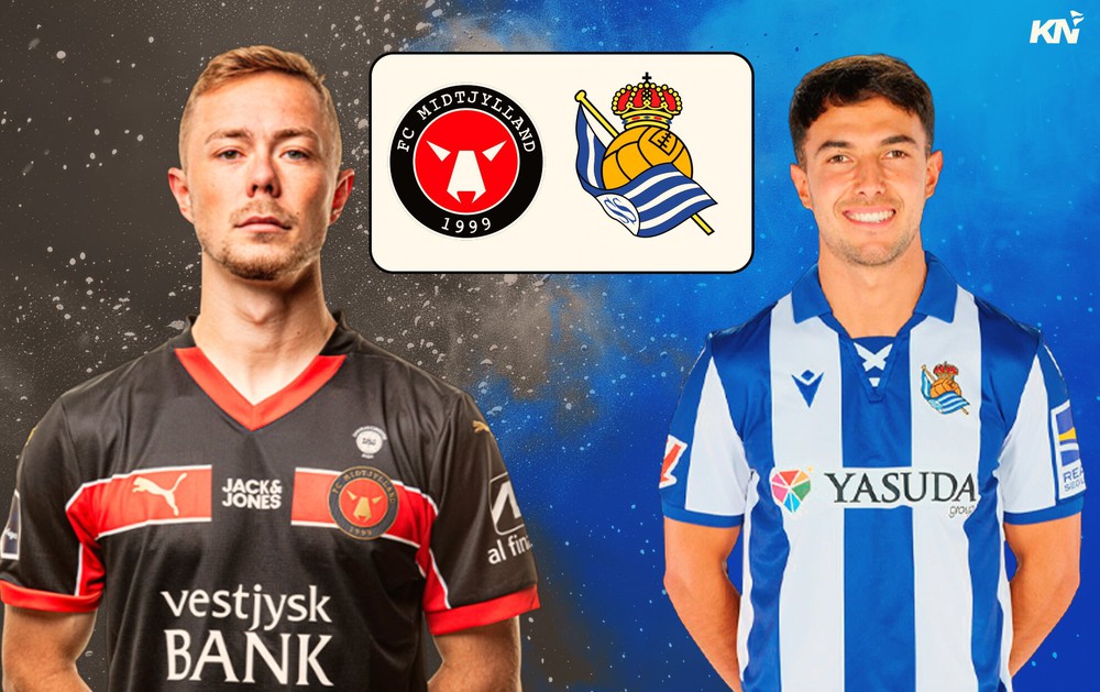 Nhận định, soi tỷ lệ Midtjylland vs Real Sociedad, 00h45 ngày 14/02, vòng play-off Europa League - Ảnh 1.