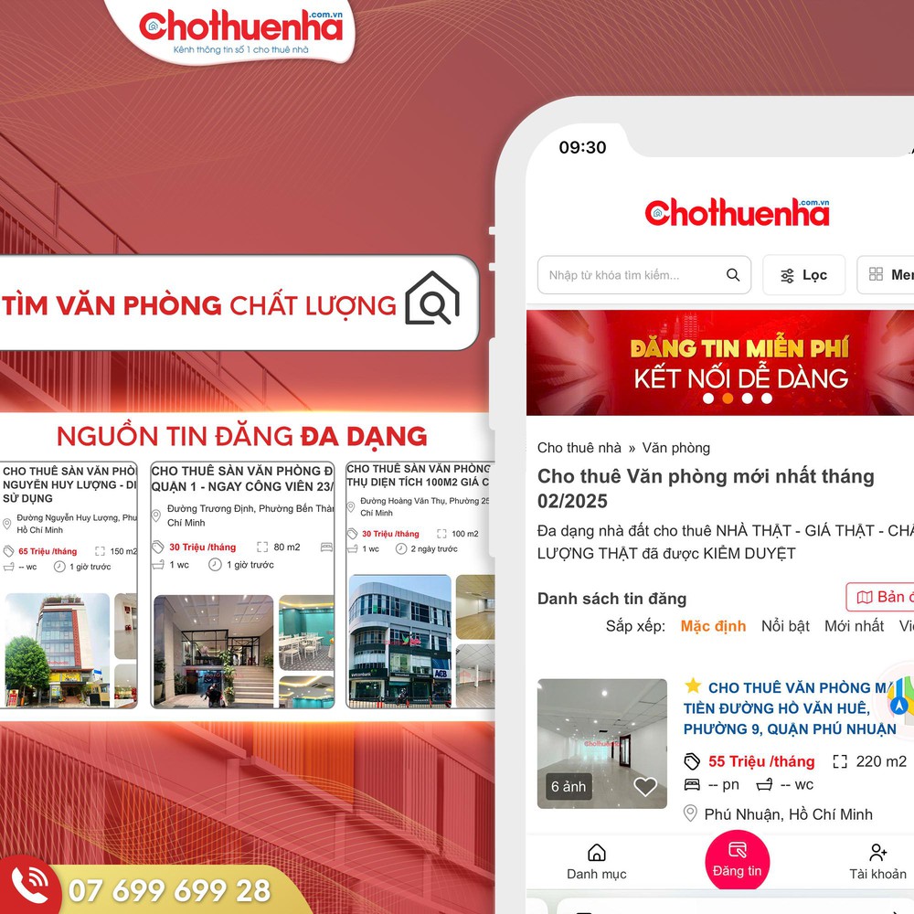 Chothuenha.com.vn - Giải pháp tìm thuê văn phòng nhanh chóng tại TP.HCM - Ảnh 3.