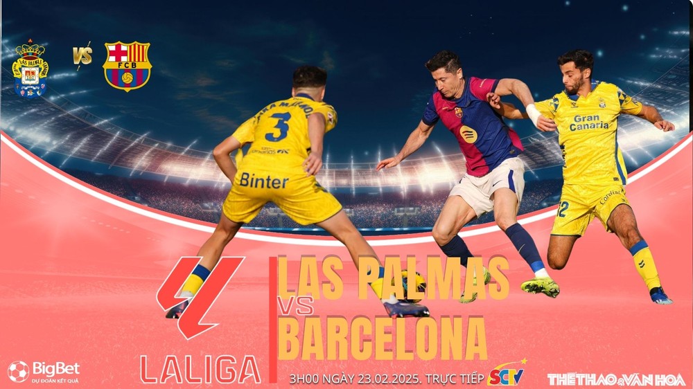 Nhận định, soi tỷ lệ Las Palmas vs Barcelona 3h00 ngày 23/2, vòng 25 La Liga - Ảnh 1.