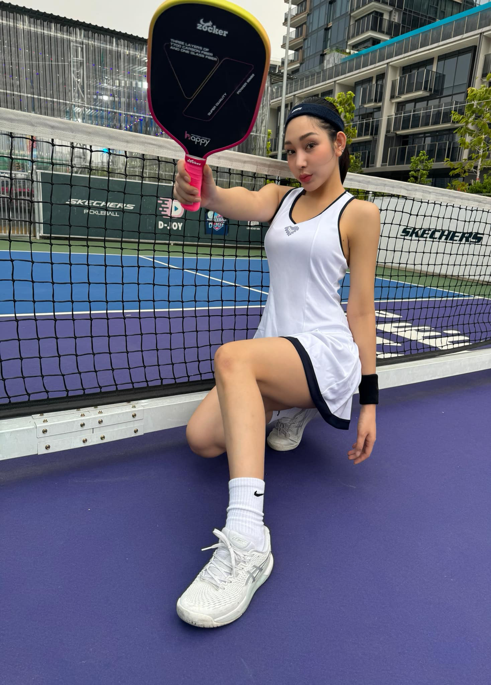 Hot girl từng ẵm 4 huy chương vàng cầu lông bất ngờ lấn sân pickleball, tập say sưa chỉ nghỉ 1 ngày Tết, lý do khiến ai cũng phải thán phục - Ảnh 2.