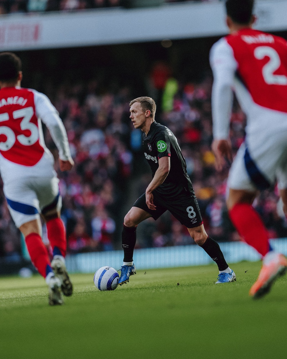 TRỰC TIẾP bóng đá Arsenal vs West Ham (0-1): Bước ngoặt VAR và thẻ đỏ dành cho Pháo thủ - Ảnh 8.