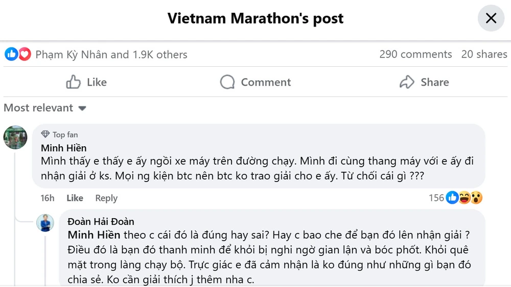 Tranh cãi về việc nữ runner từ chối nhận giải chạy đêm ở TP.HCM - Ảnh 5.