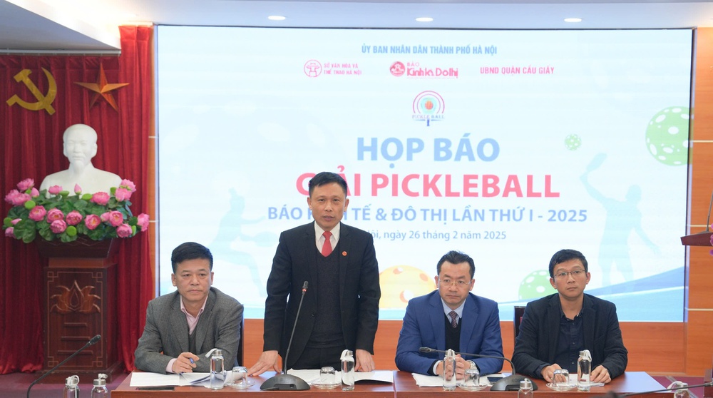 Giải &quot;Pickleball Báo Kinh tế và Đô thị lần thứ I - 2025&quot; - Ảnh 2.